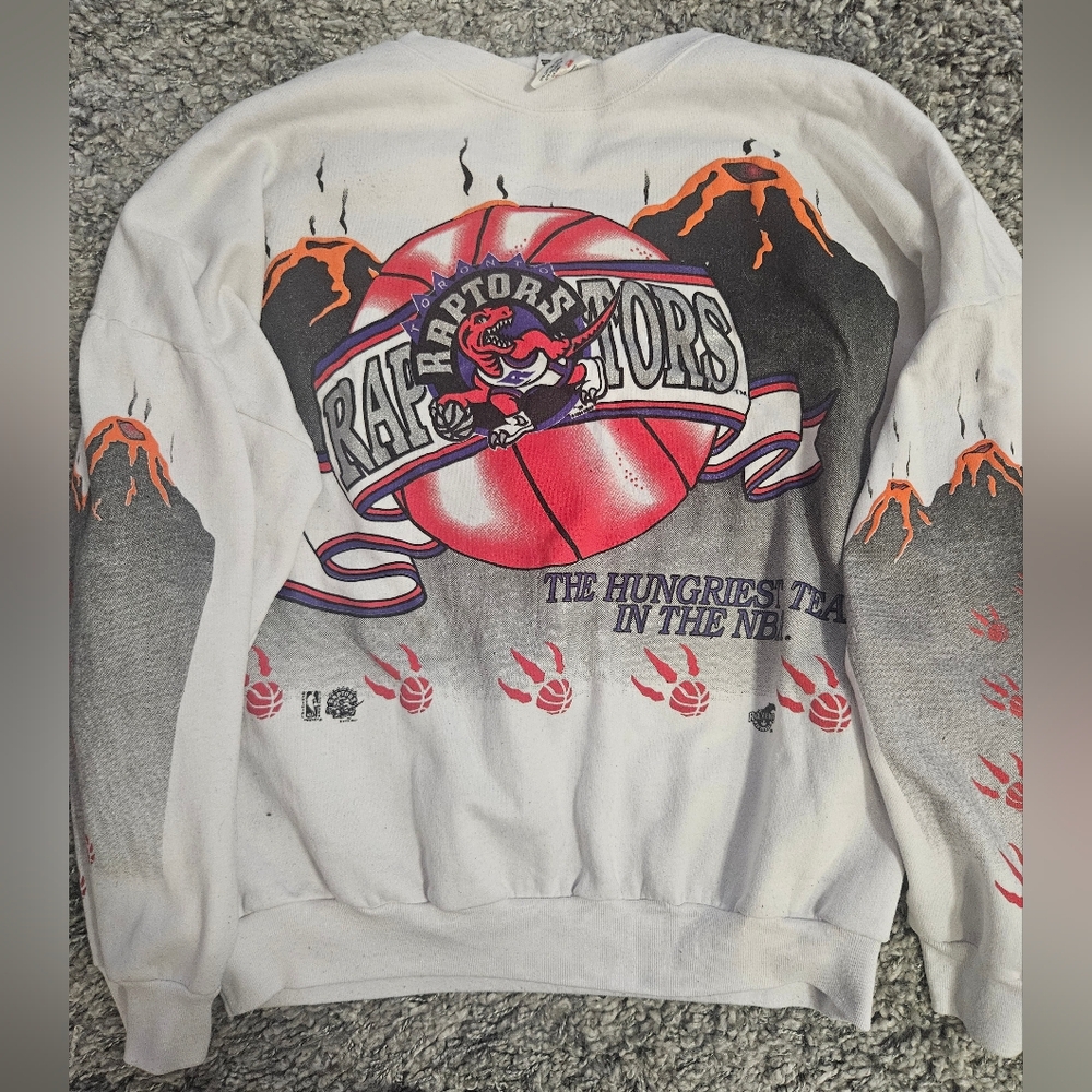 Vintage Toronto Raptors NBA Official Sweater / Sweatshirt